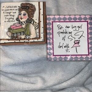 2 packages of Fun Cocktail Napkins (20 per pkg)